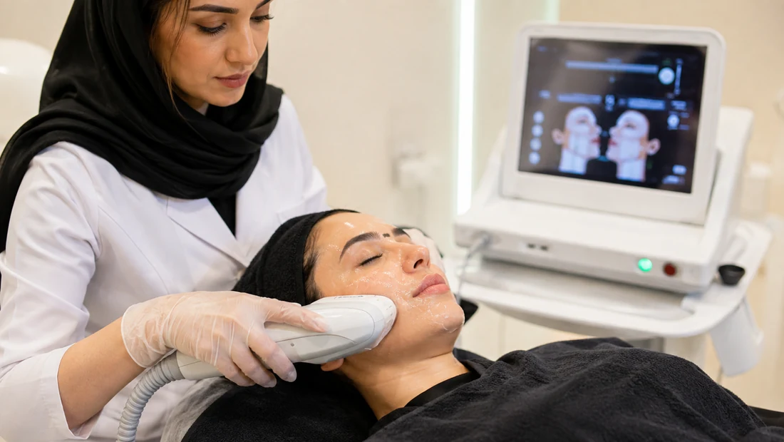 خدمات هایفوتراپی صورت گردن و خط فک در مشهد